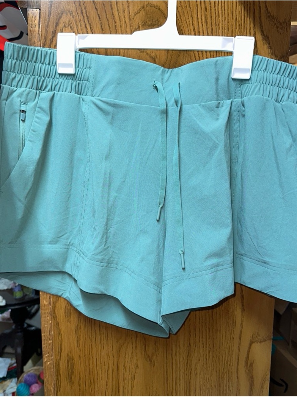 Target Teal Drawstring Athletic Shorts